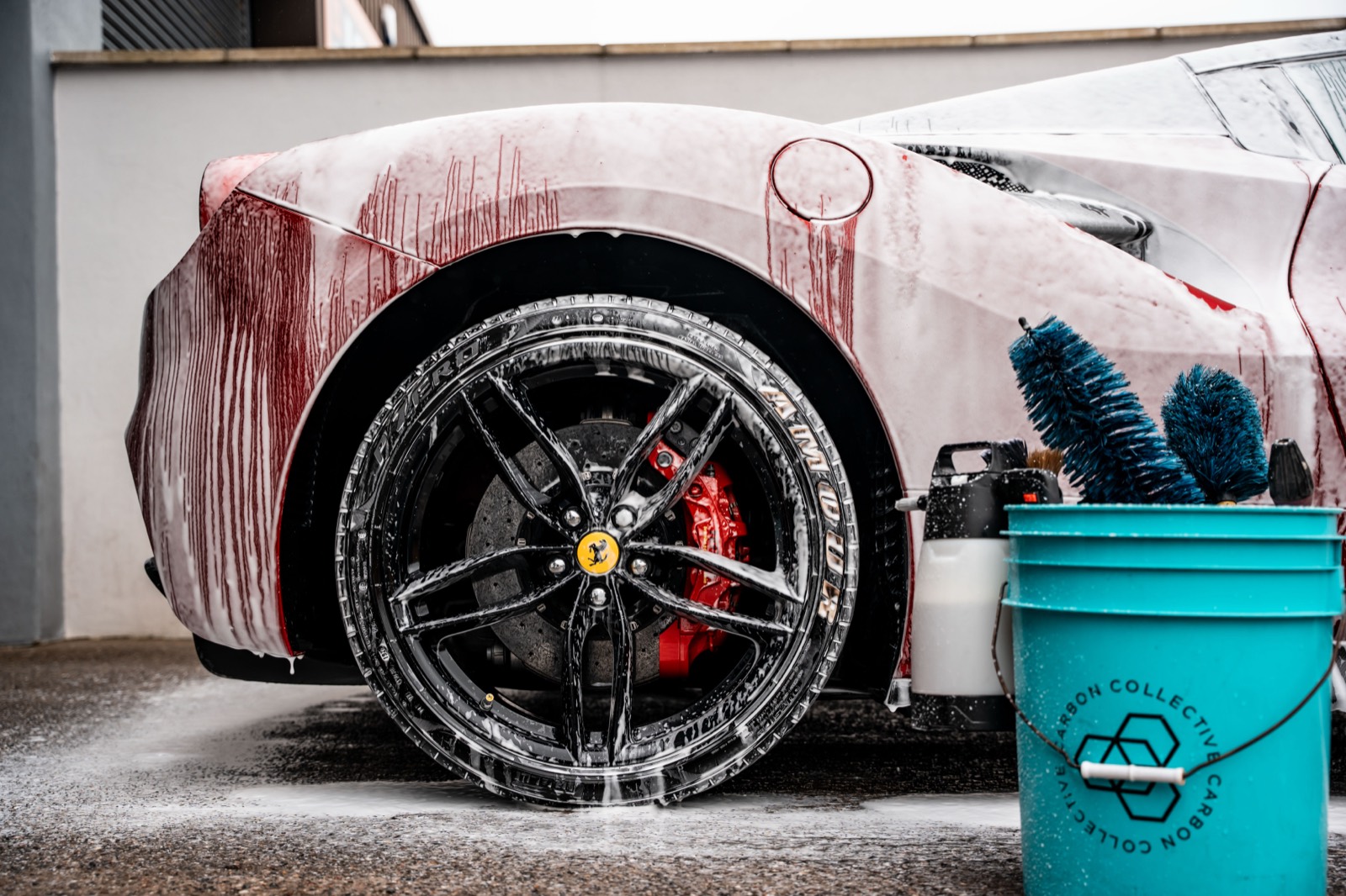 Safe hand wash at the Douglas unit